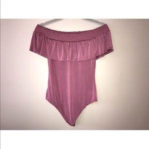 No shoulder bodysuit